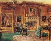 Walter Gay Living Hall oil painting reproduction